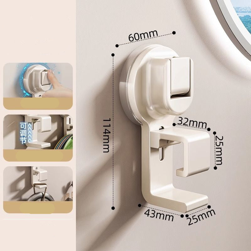 Strong Self-Adhesive Wall Hook with Foldable Function