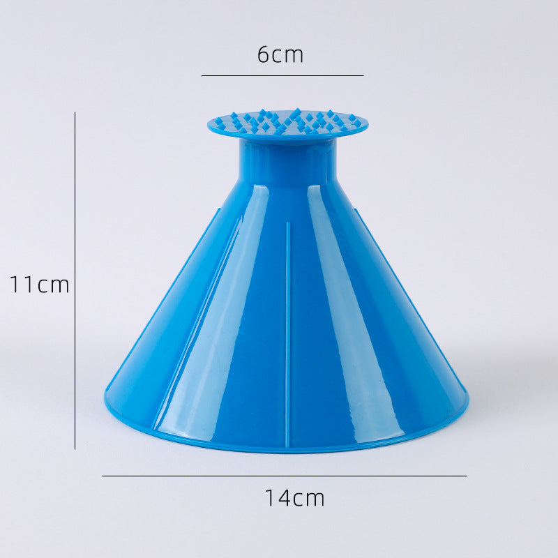 Car Ice Scraper with Ergonomic Handle