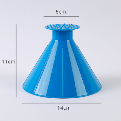Car Ice Scraper with Ergonomic Handle