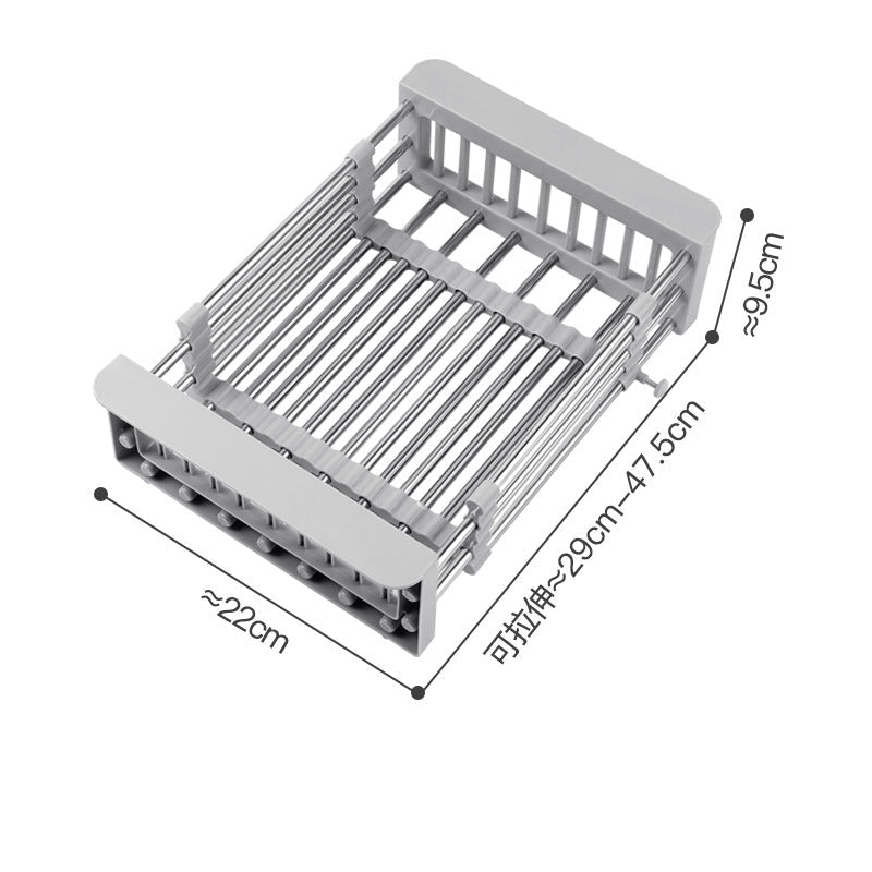 Adjustable Sink Drying Rack – Practical Kitchen Helper for Better Organization