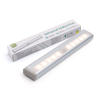 Cordless LED Light Strip with Automatic Motion Sensor