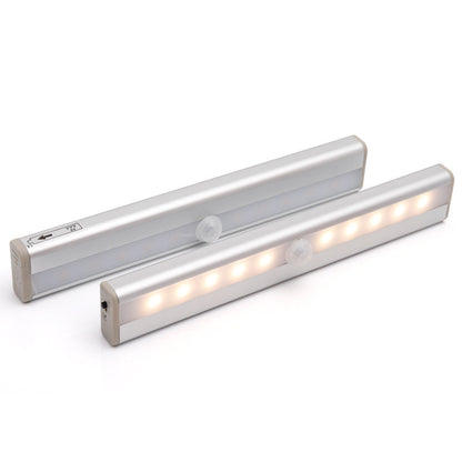 Cordless LED Light Strip with Automatic Motion Sensor