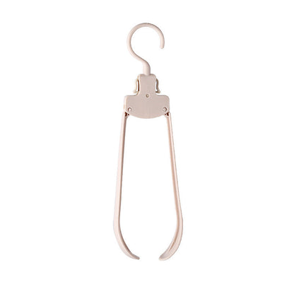 Foldable Clothes Hanger with Compact Design for Easy Storage