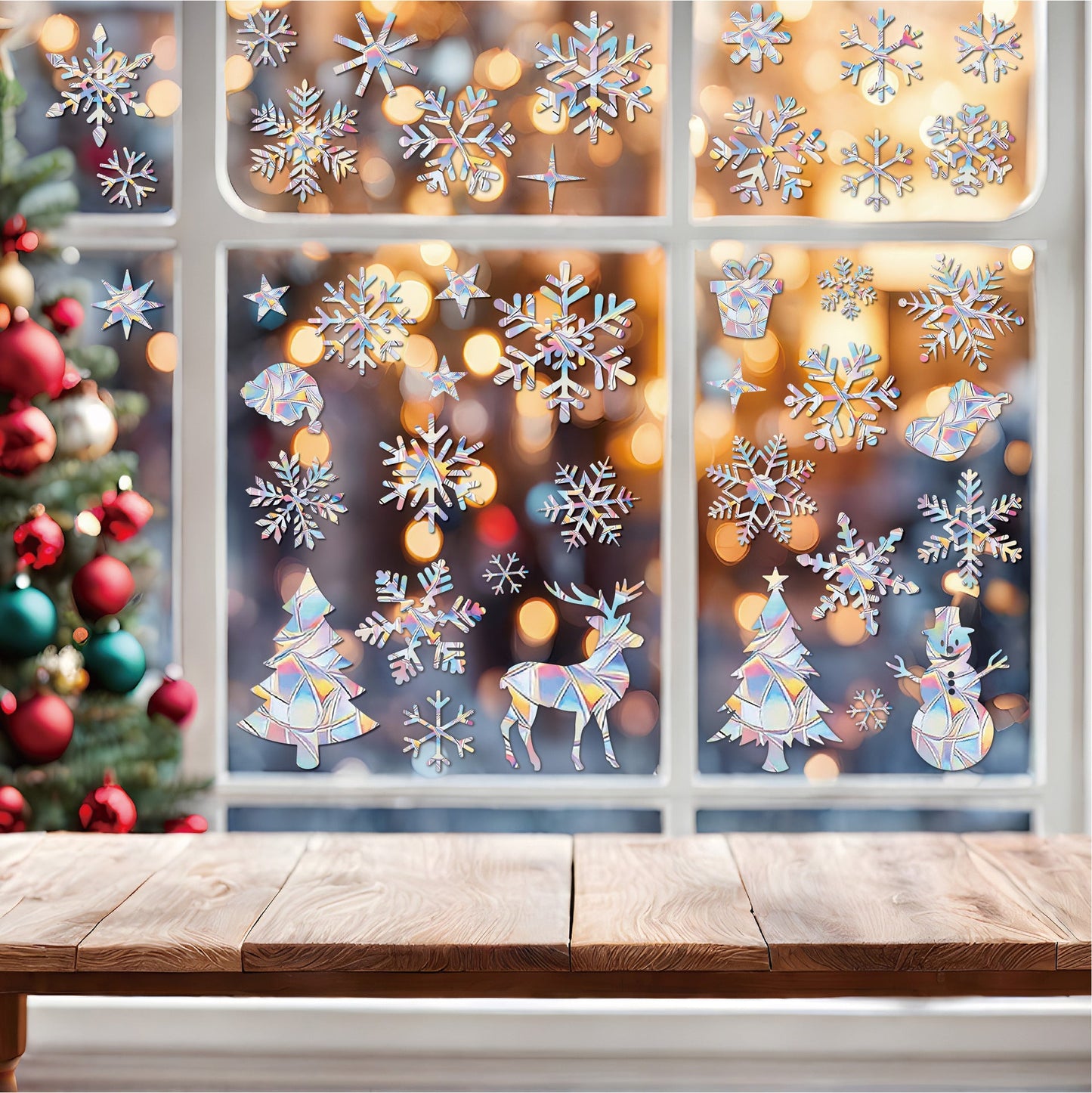 Colorful Rainbow Window Film for Sunlight Effects
