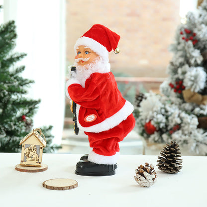 Dancing Santa Claus with a Wiggling Bottom