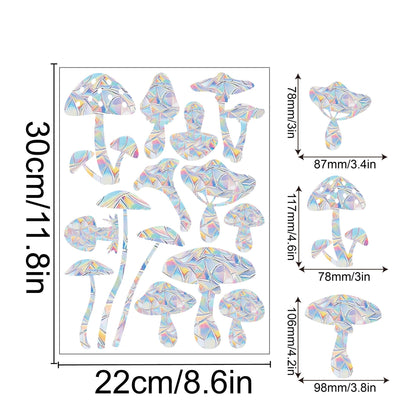 Colorful Rainbow Window Film for Sunlight Effects