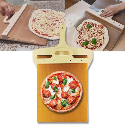 Wooden Pizza Peel – Ideal for Pizza and Dough