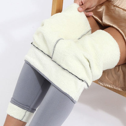 Warm Winter Leggings with Flannel Lining – Perfect for Cold Days