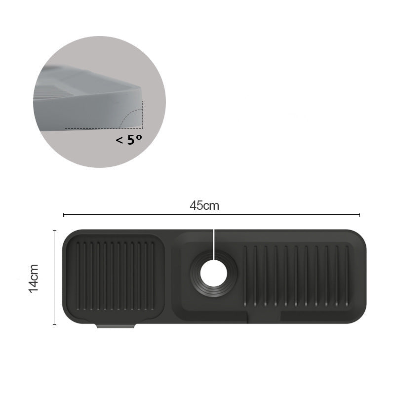 Durable Silicone Sink Organizer Mat