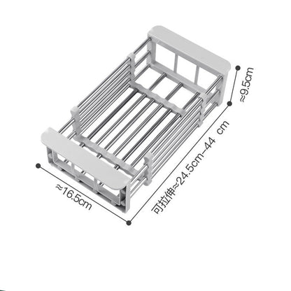 Adjustable Sink Drying Rack – Practical Kitchen Helper for Better Organization