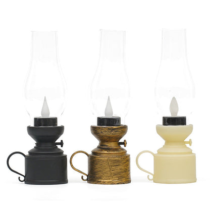 Decorative LED Oil Lamps for Indoor Use