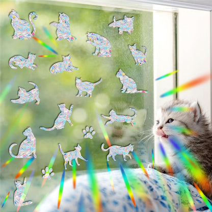 Colorful Rainbow Window Film for Sunlight Effects