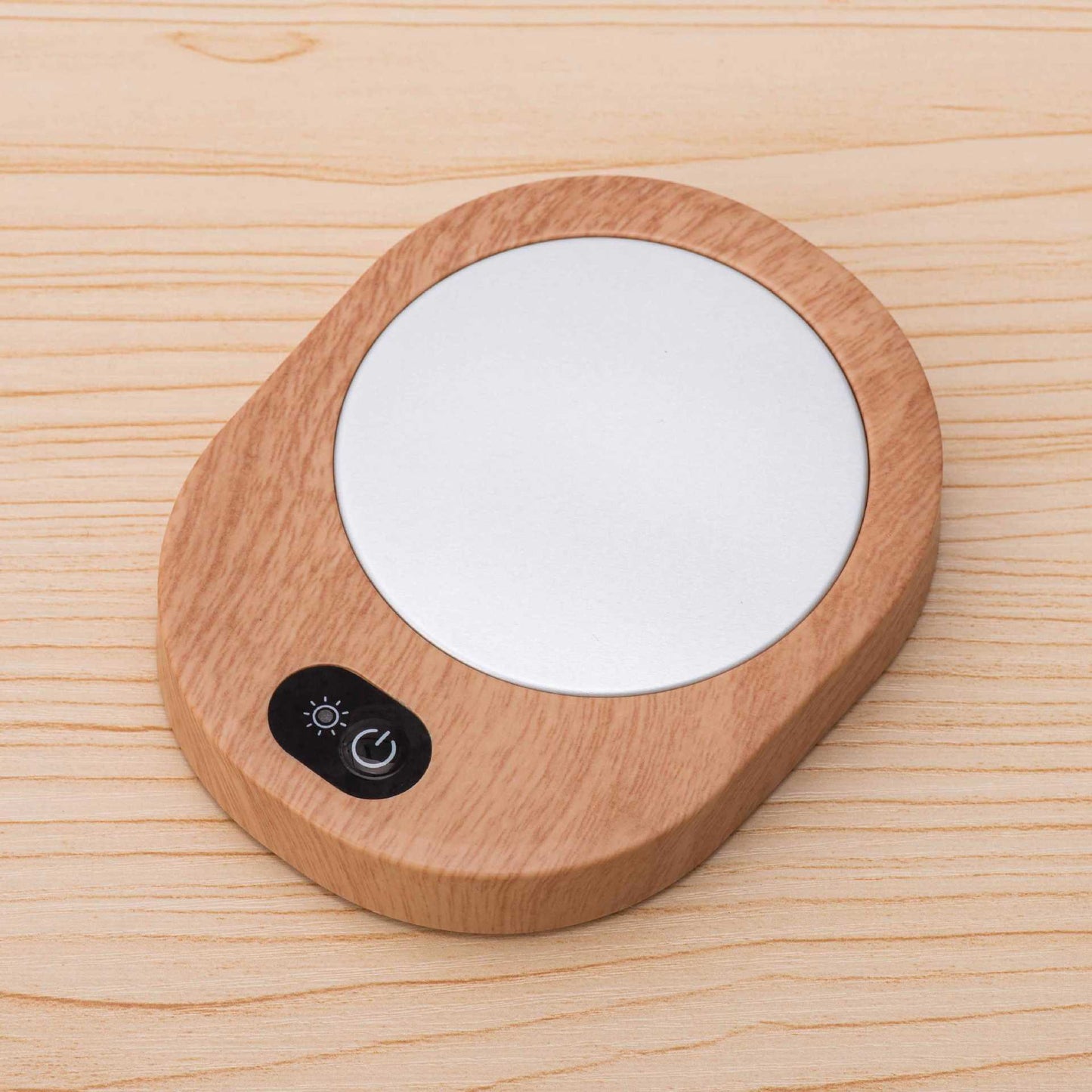Innovative 2-in-1 Mixer Cup with Wooden Handle