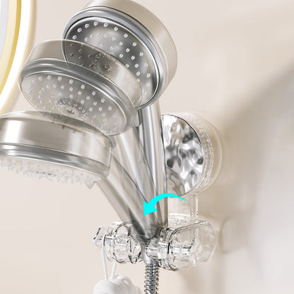 Adjustable Shower Head Holder with Flexible Positioning