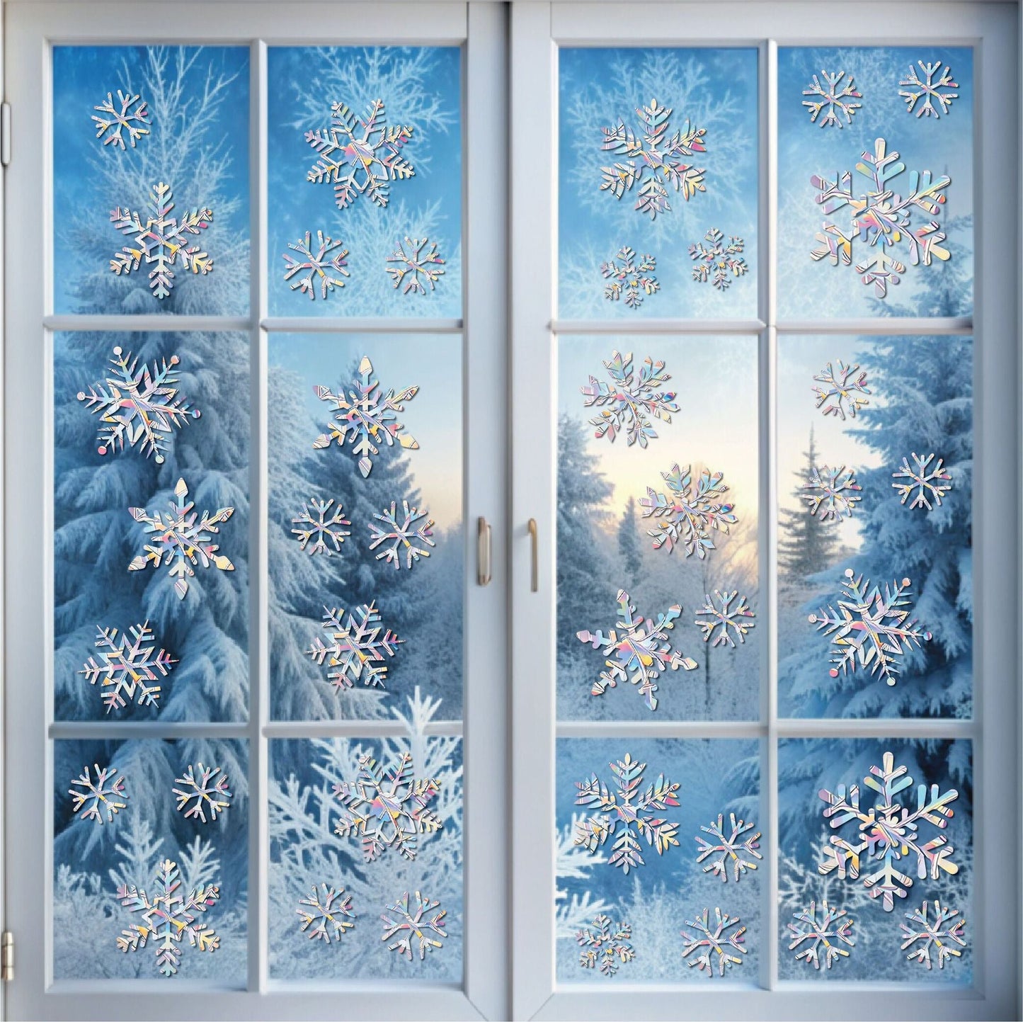 Colorful Rainbow Window Film for Sunlight Effects