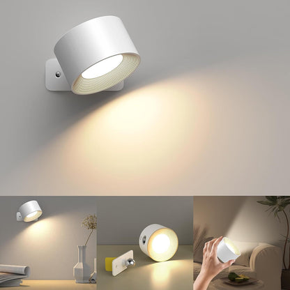 360° Rotatable LED Wall Lamp for Any Room