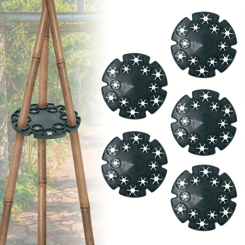 Plant Support Ring for Bamboo Stakes – Sturdy Climbing Support for Tomatoes, Climbing Plants, and Garden Plants