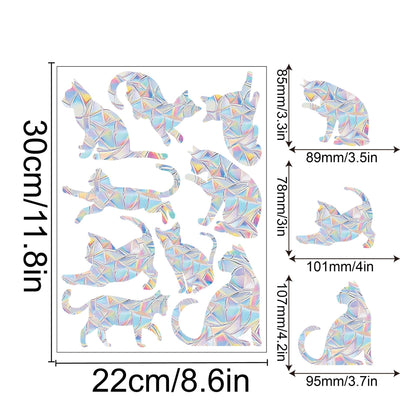Colorful Rainbow Window Film for Sunlight Effects