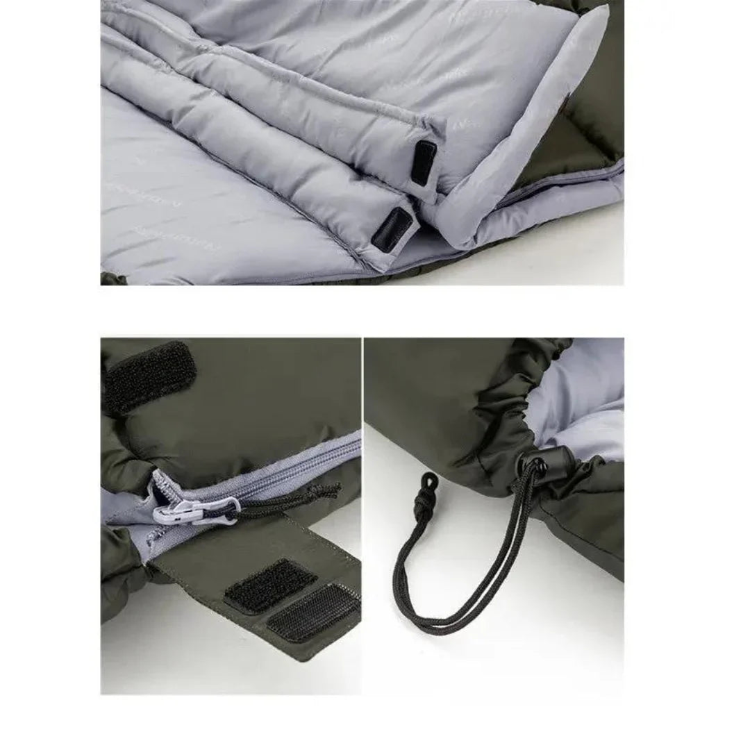 Thermal Insulated Sleeping Bag for Camping – Lightweight Outdoor Sleeping Bag for Cold Nights