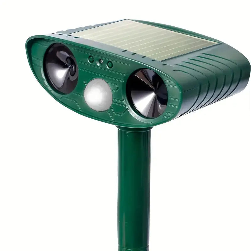 Solar-Powered Ultrasonic Animal Repeller