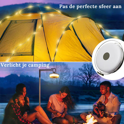 Compact Aurora String Lights with USB Charging and Flexible Light Distribution