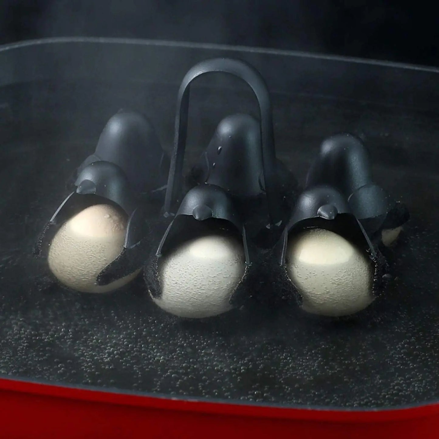 3-in-1 Egg Holder with Cute Penguin Design – Practical Egg Cup for Kitchen and Breakfast