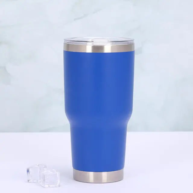 Thermo Mug with Slide Lid and Double-Wall Insulation