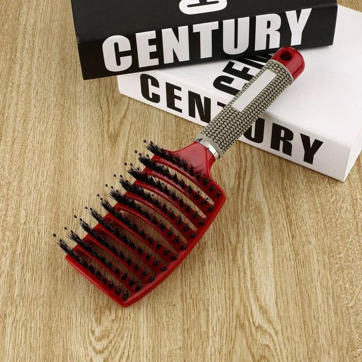 Ergonomic Hair Brush for Easy Detangling