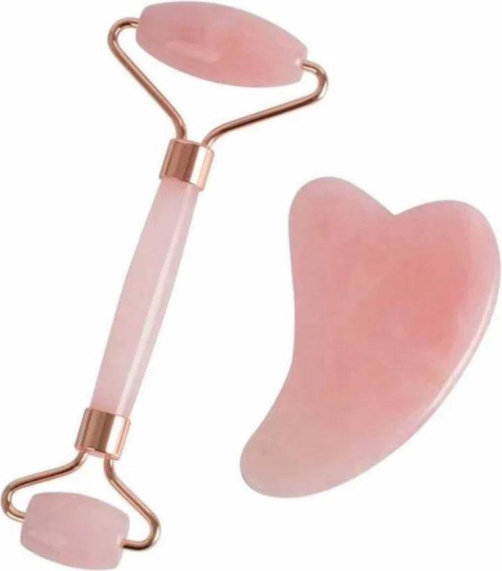 Massage Scraper and Facial Roller for Firming Skincare