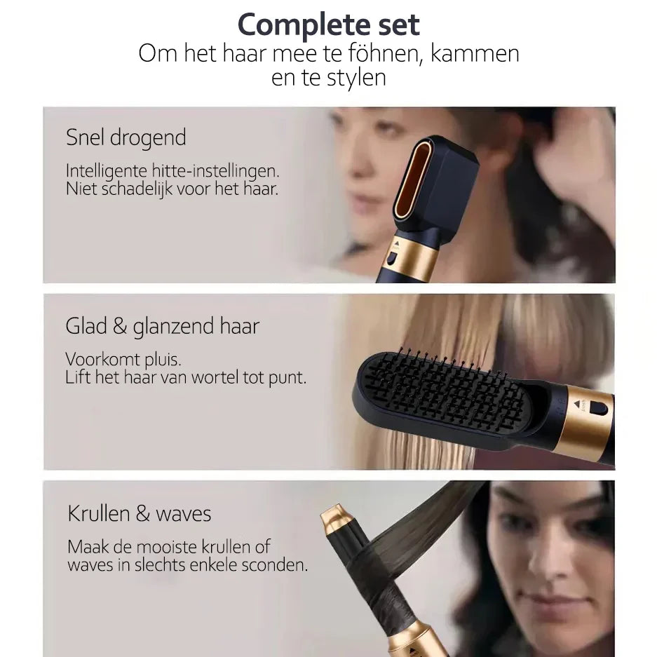 5-in-1 Hair Straightener and Styler | With Ionic Technology for Shine and Smoothness