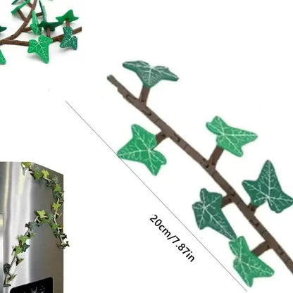 Designer Ivy Fridge Magnet with Elegant Plant Design