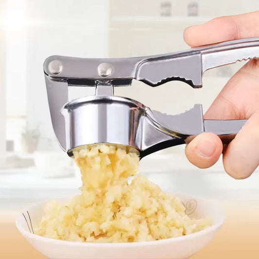 Robust Stainless Steel Garlic Press – Professional Kitchen Tool