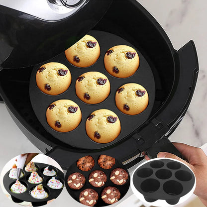 Silicone Muffin Mold for Air Fryer – Non-Stick for Muffins and Snacks