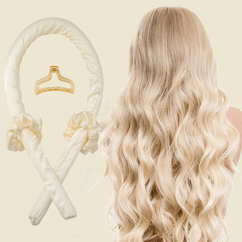 Silky Curls Without Heat – Flexible Curling Rod for Soft, Wavy Hairstyles
