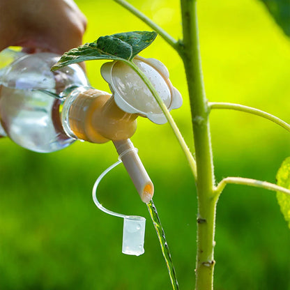 2-in-1 Dual-Cap Bottle Spray Nozzle – Mini Spray Head for Efficient Garden Irrigation