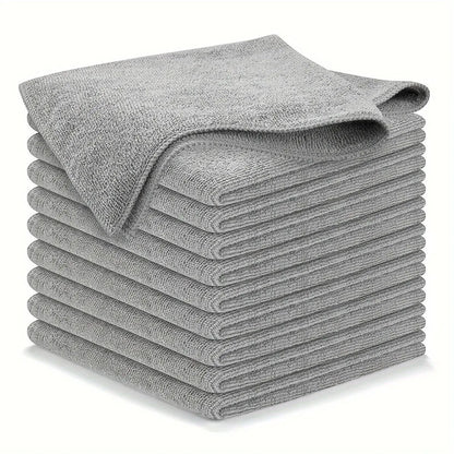 Premium Microfiber Cleaning Cloth Set for Cars – 10 Pieces, Lint-Free and Super Absorbent