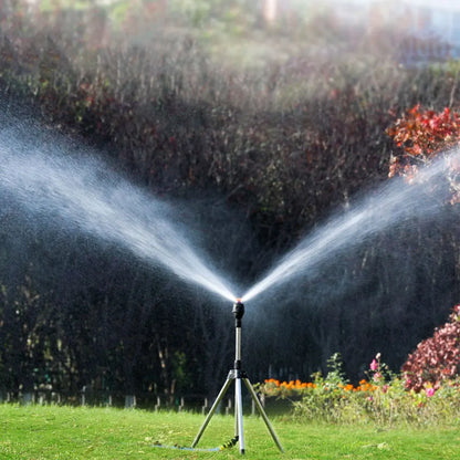 Automatic Rotating Garden Sprinkler with Retractable Tripod – Efficient Watering Solution for the Garden