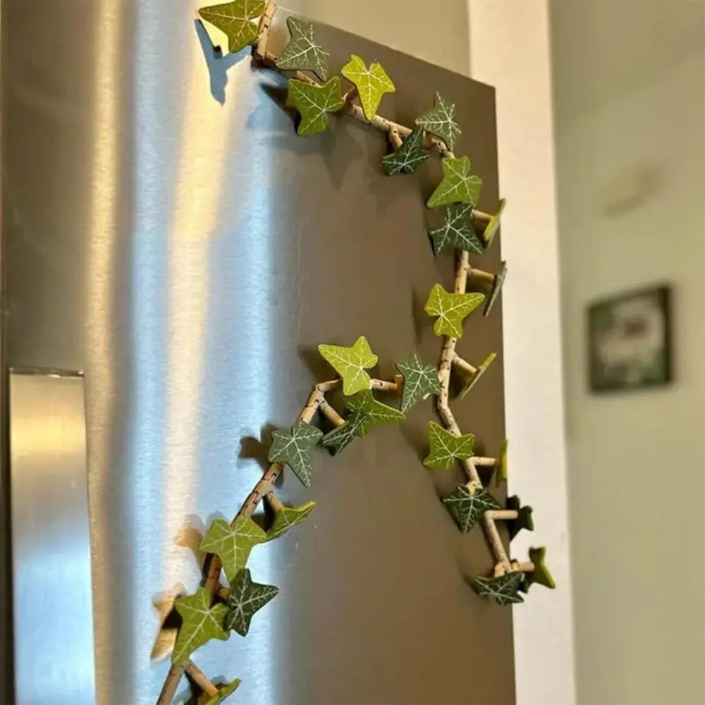 Designer Ivy Fridge Magnet with Elegant Plant Design