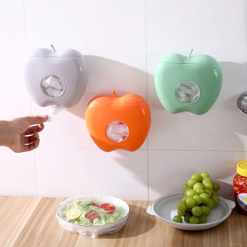 Apple-Shaped Foil Dispenser – Tear-Resistant Cling Film