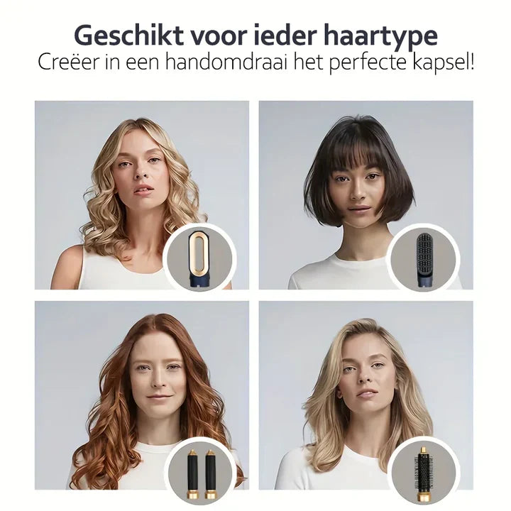 5-in-1 Hair Straightener and Styler | With Ionic Technology for Shine and Smoothness