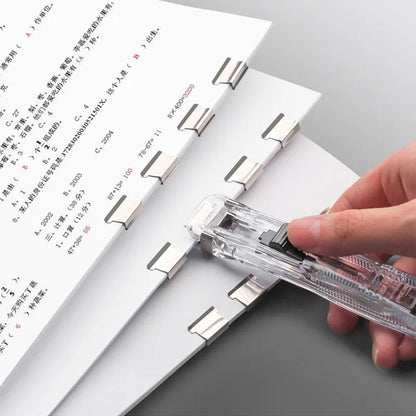 Paper Clip Organizer with Reusable Clips