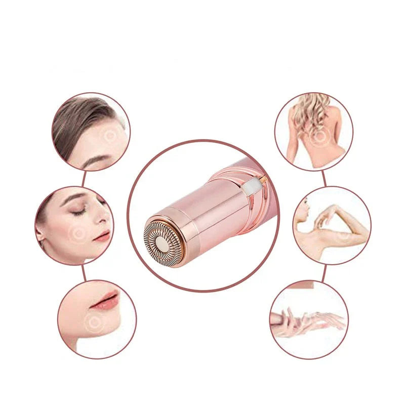 GlamSilk Rechargeable Epilator for Women – Gentle Hair Removal for Smooth Skin