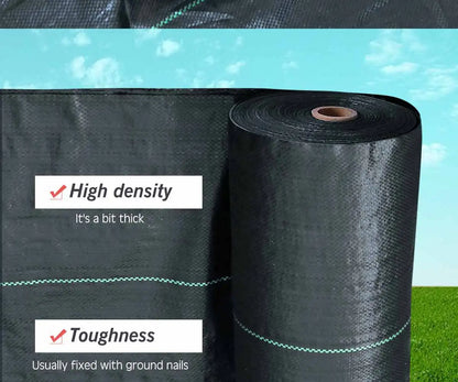 Robust Weed Control Fabric Roll – Breathable Fleece for Effective Garden and Plant Care