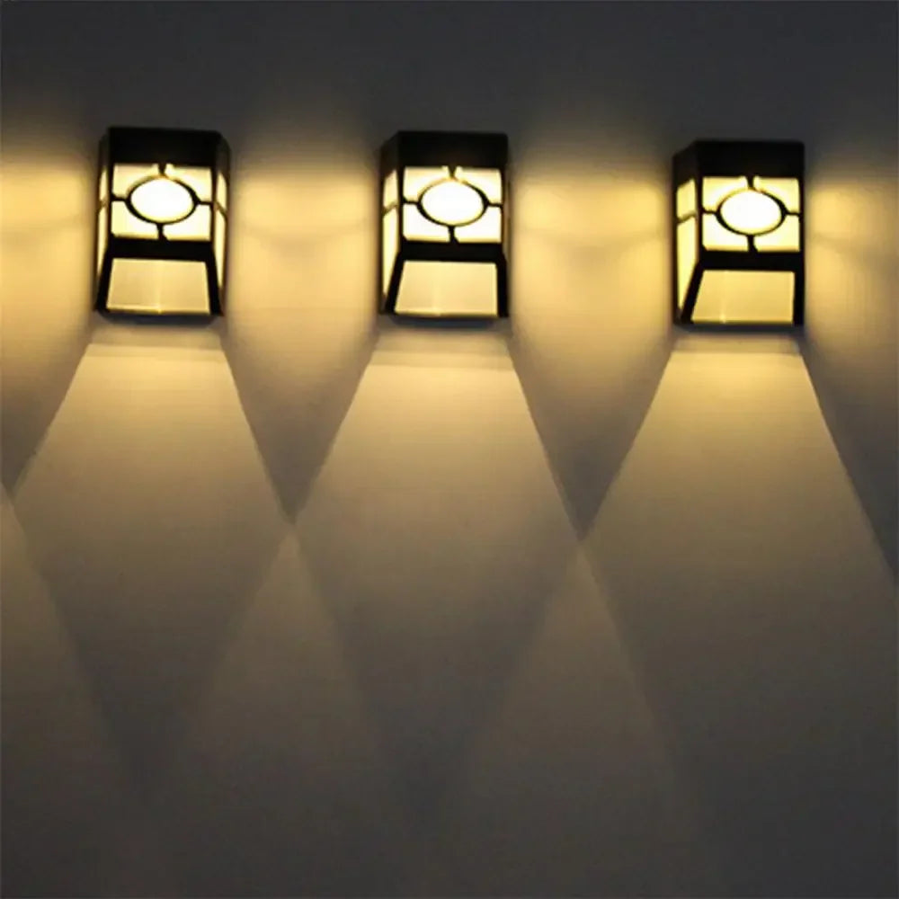 LED Solar Wall Light – Stylish Outdoor Lighting for Gardens and Patios