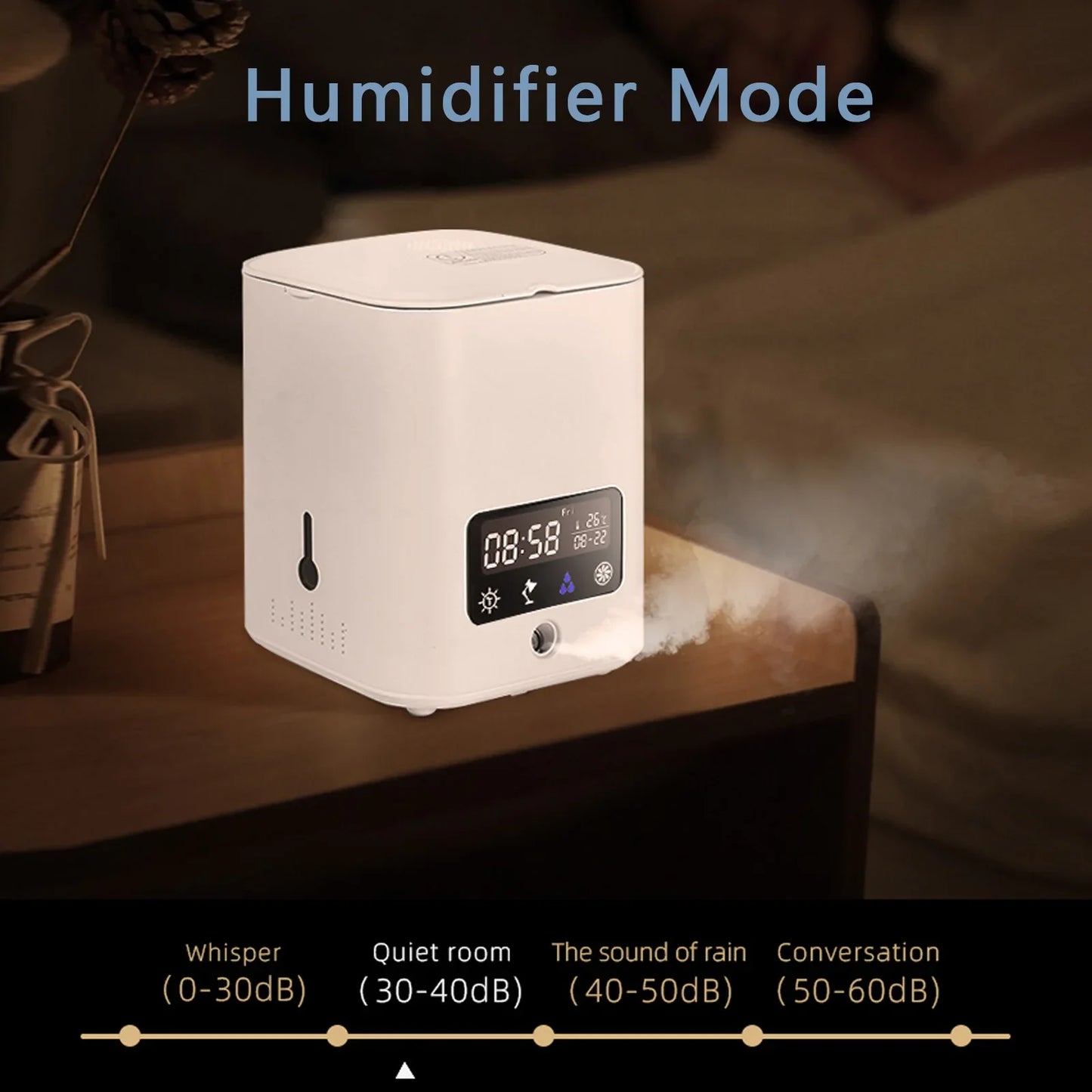 Intelligent Multifunctional Hydroponic Planter Pot with Calendar, Diffuser, and Desk Lamp for Optimal Plant Care