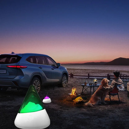 LED iceberg night light – wireless design for relaxing lighting