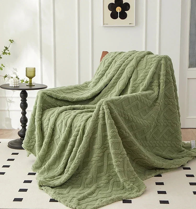 Cozy Wool Blanket for Relaxing Moments