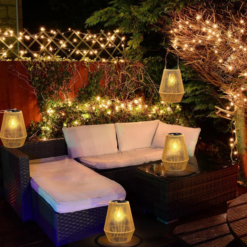 Artistic Solar Garden Light with Durable Design