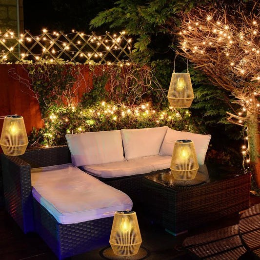Artistic Solar Garden Light with Durable Design
