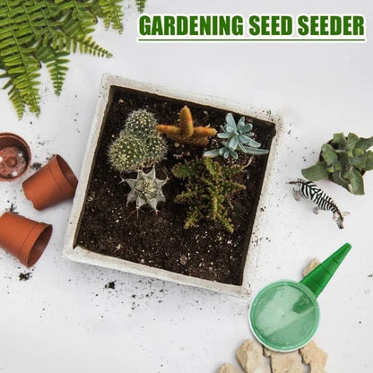 Adjustable Seed Spreader for Precise Distribution – Easy Garden Seed Dispenser for Even Sowing